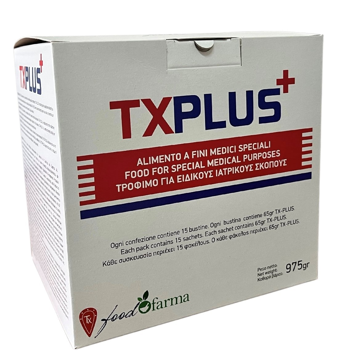 TX-PLUS σε σκόνη με γεύση Πορτοκάλι