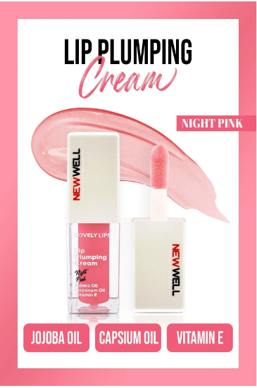 LIP PLUMPING CREAM LOVELY LIPS 5ML NIGHT PINK